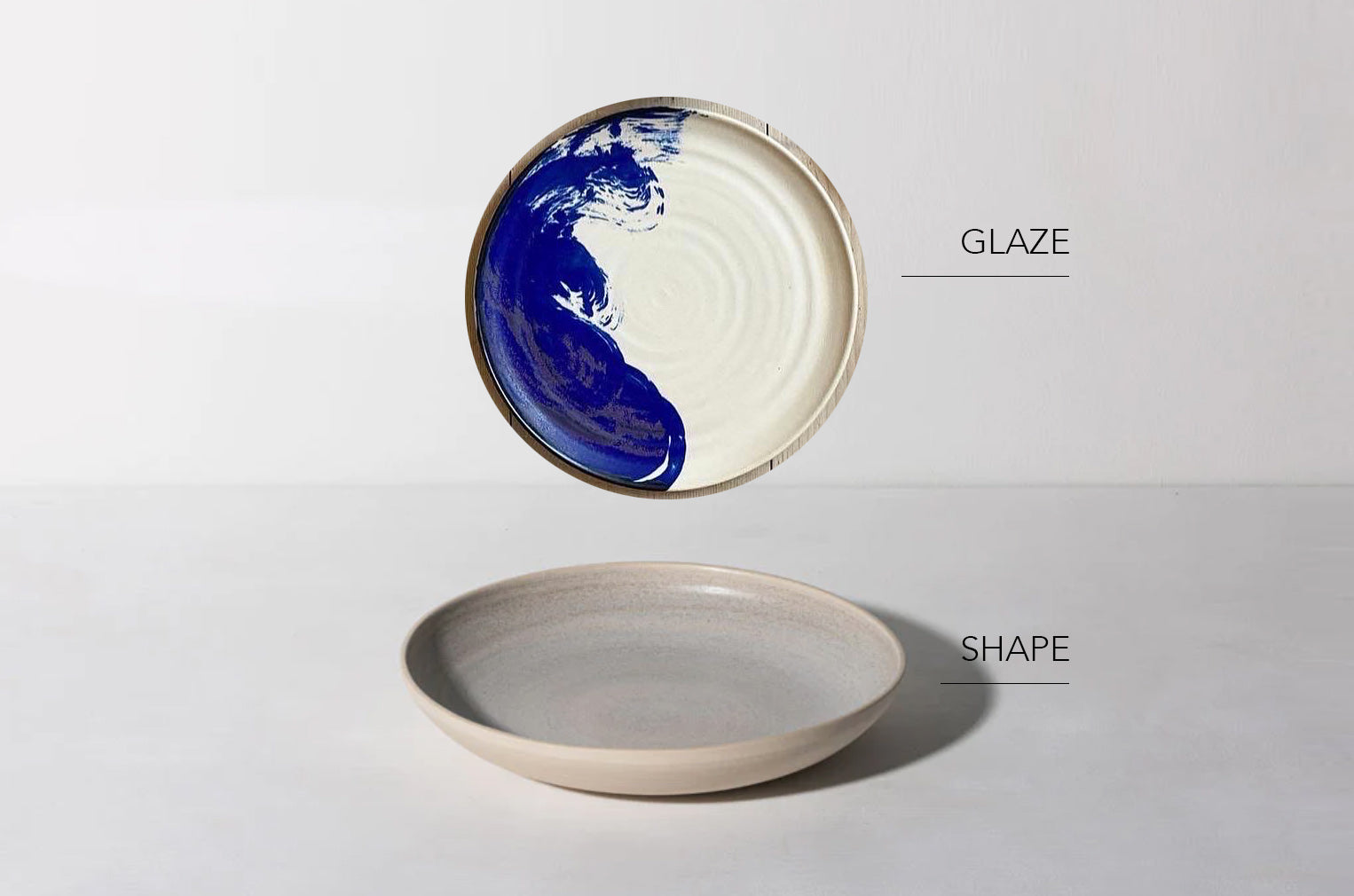 Deep Plate - 23 cm - Brush