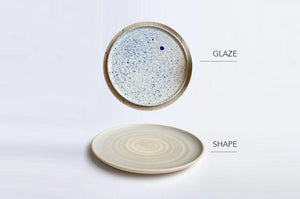 Dinner Plate - Curved - 25 cm - Much Splatter