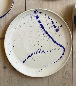 Dinner Plate - Curved - 25 cm - Semi Splatter
