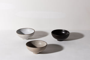 Bowl w. High Edge - Nordic Grey