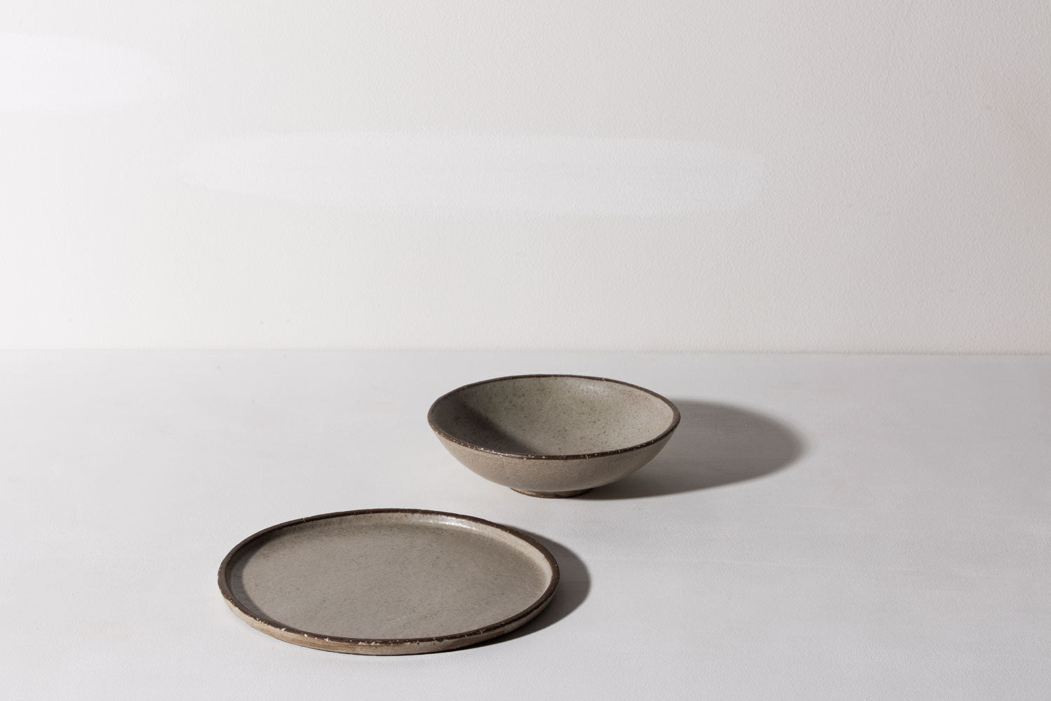 Bowl w. Mid Edge - Nordic Grey
