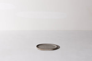 Oval Side Plate - Small - Nordic Grey