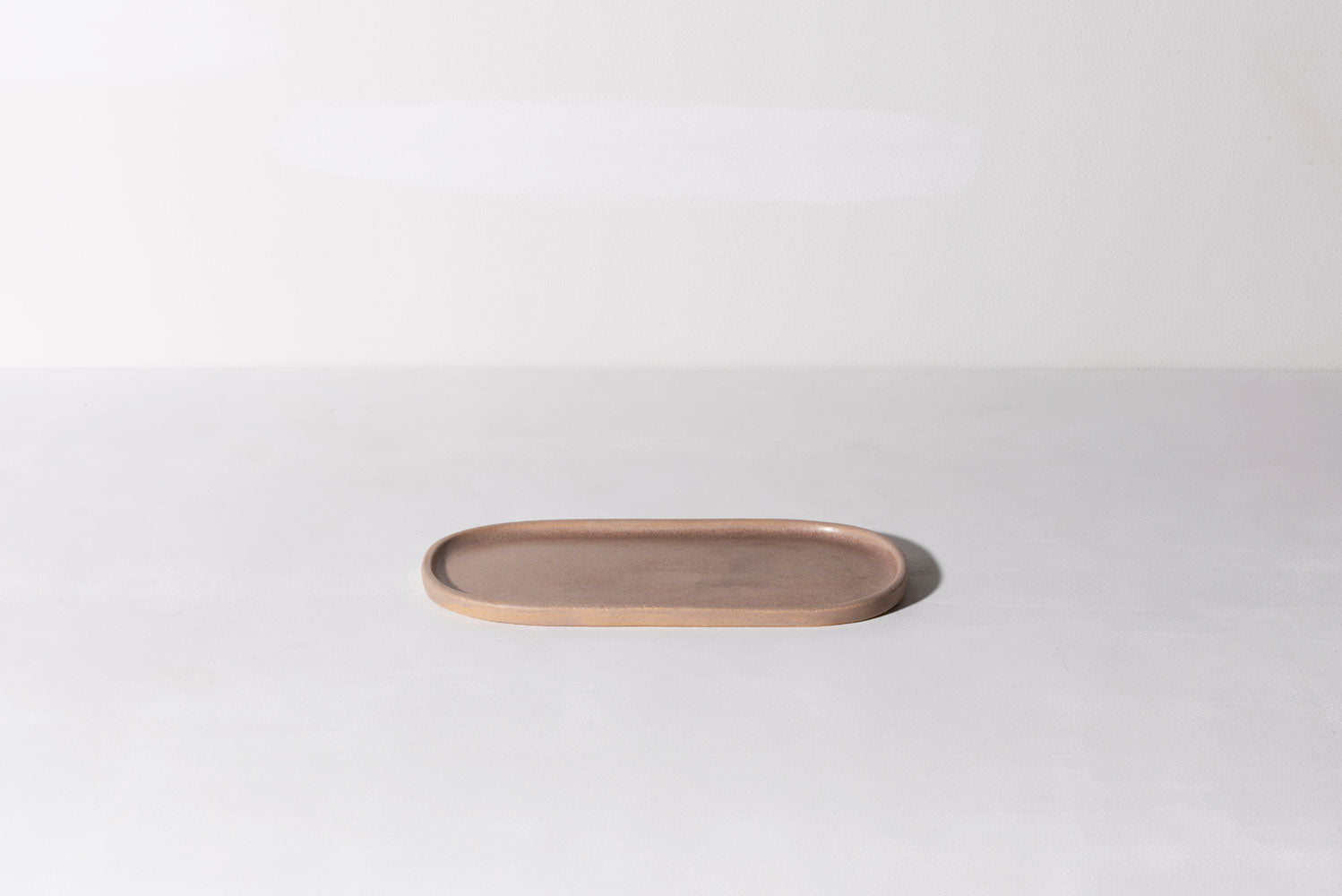Oval Side Plate - Large - Nude