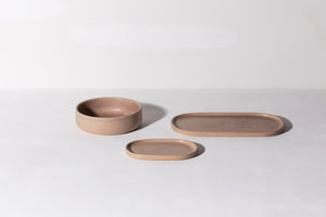 Oval Side Plate - Small - Nude