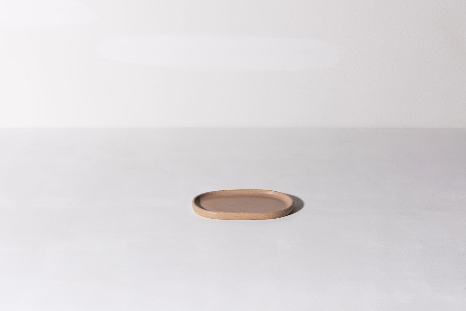 Oval Side Plate - Small - Nude