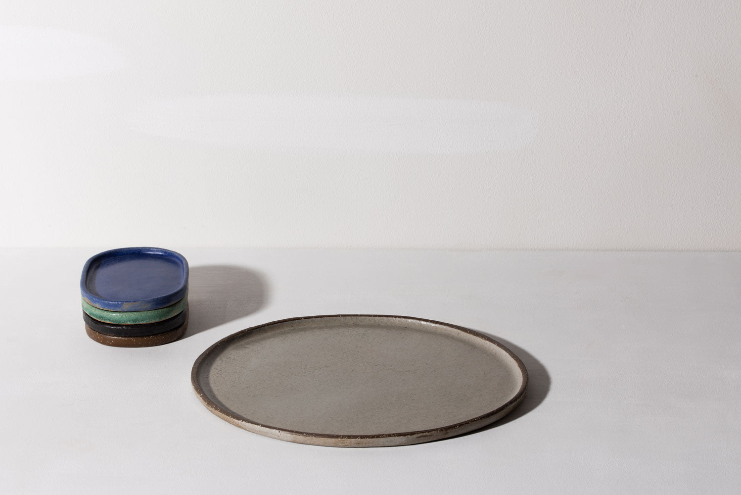 Platter / Large Dinner Plate - Nordic Grey
