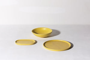Dinner Plate 23 cm - Babbo Yellow