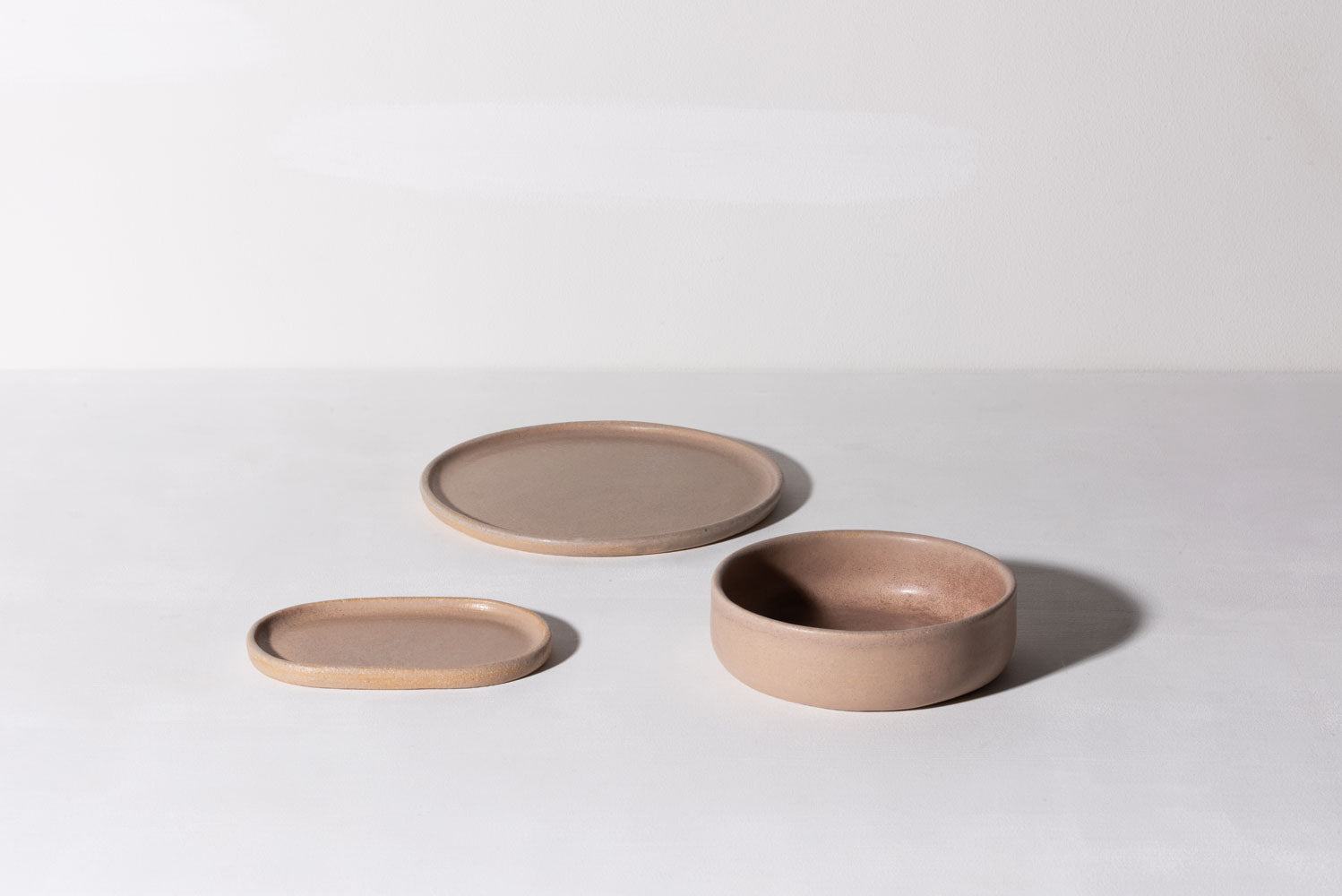 Bowl w. Low Edge - Nude