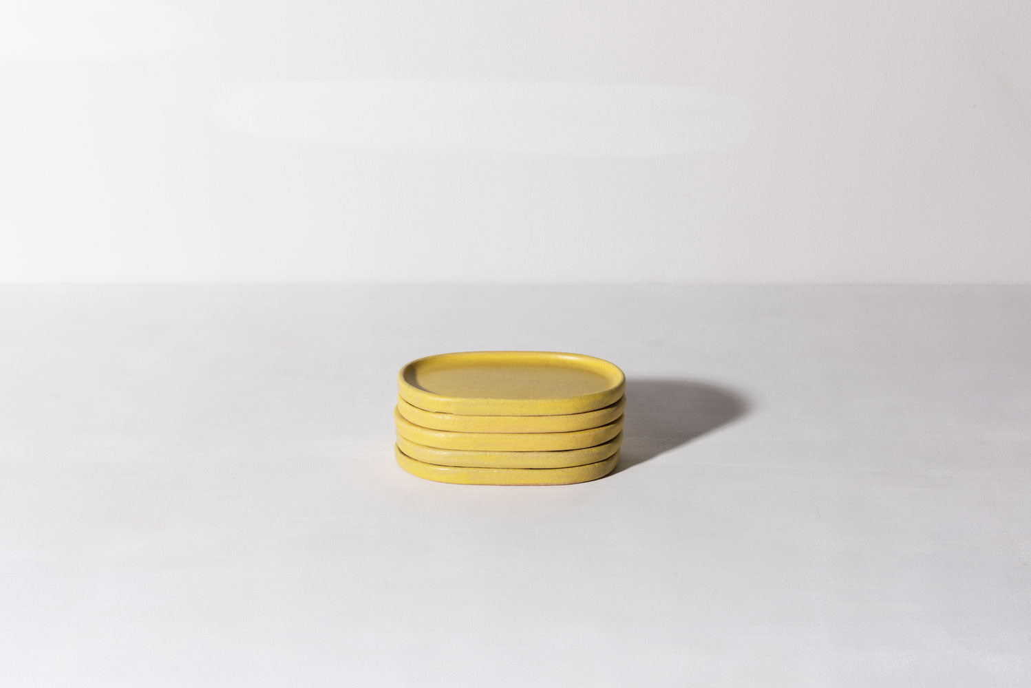 Oval Side Plate - Small - Babbo Yellow