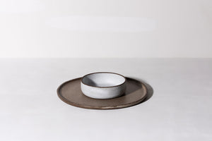Platter / Large Dinner Plate - Brown
