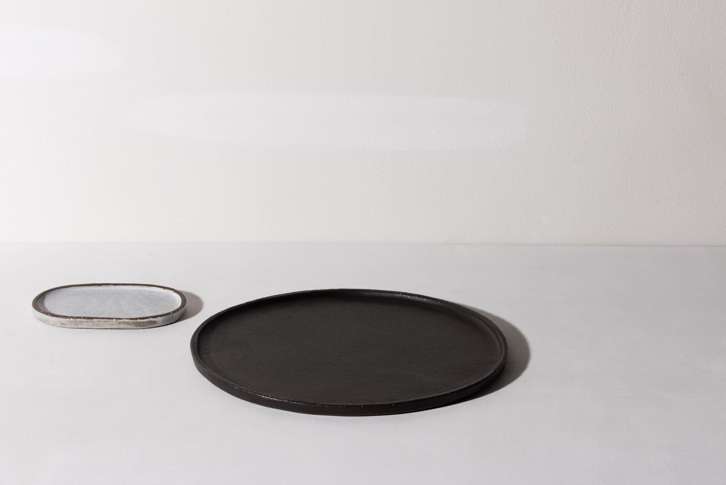 Platter / Large Dinner Plate - Coal